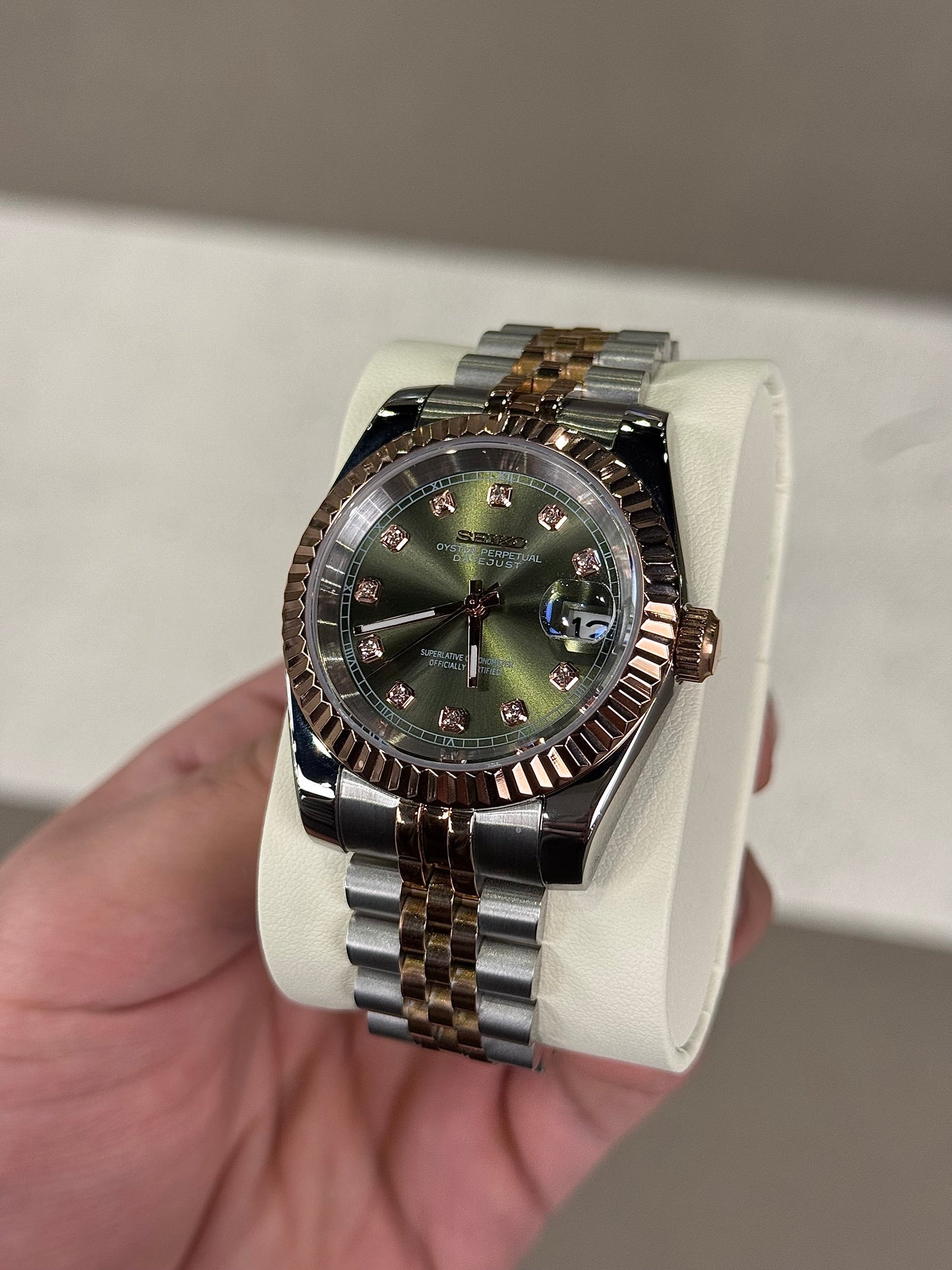 Royalé Olive Diamond Dial