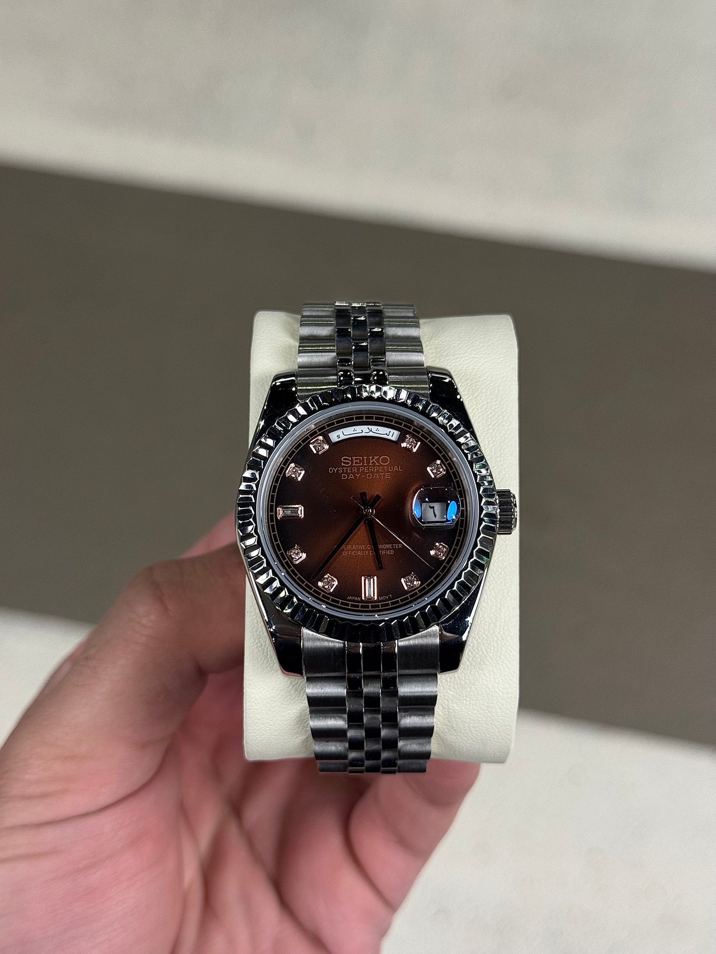 Champagne Diamond Dial