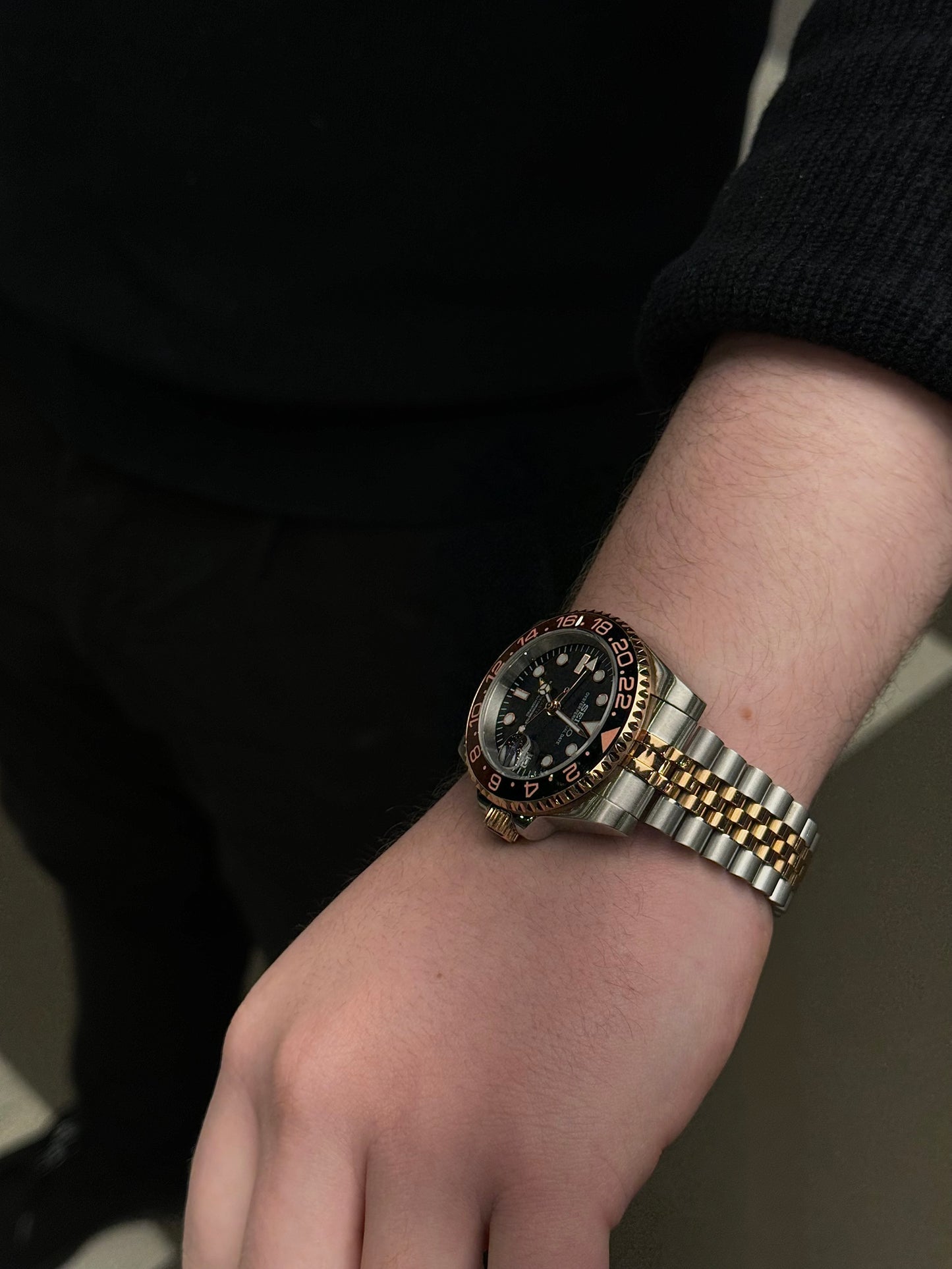 Golden Brew 2-Ton-Zifferblatt