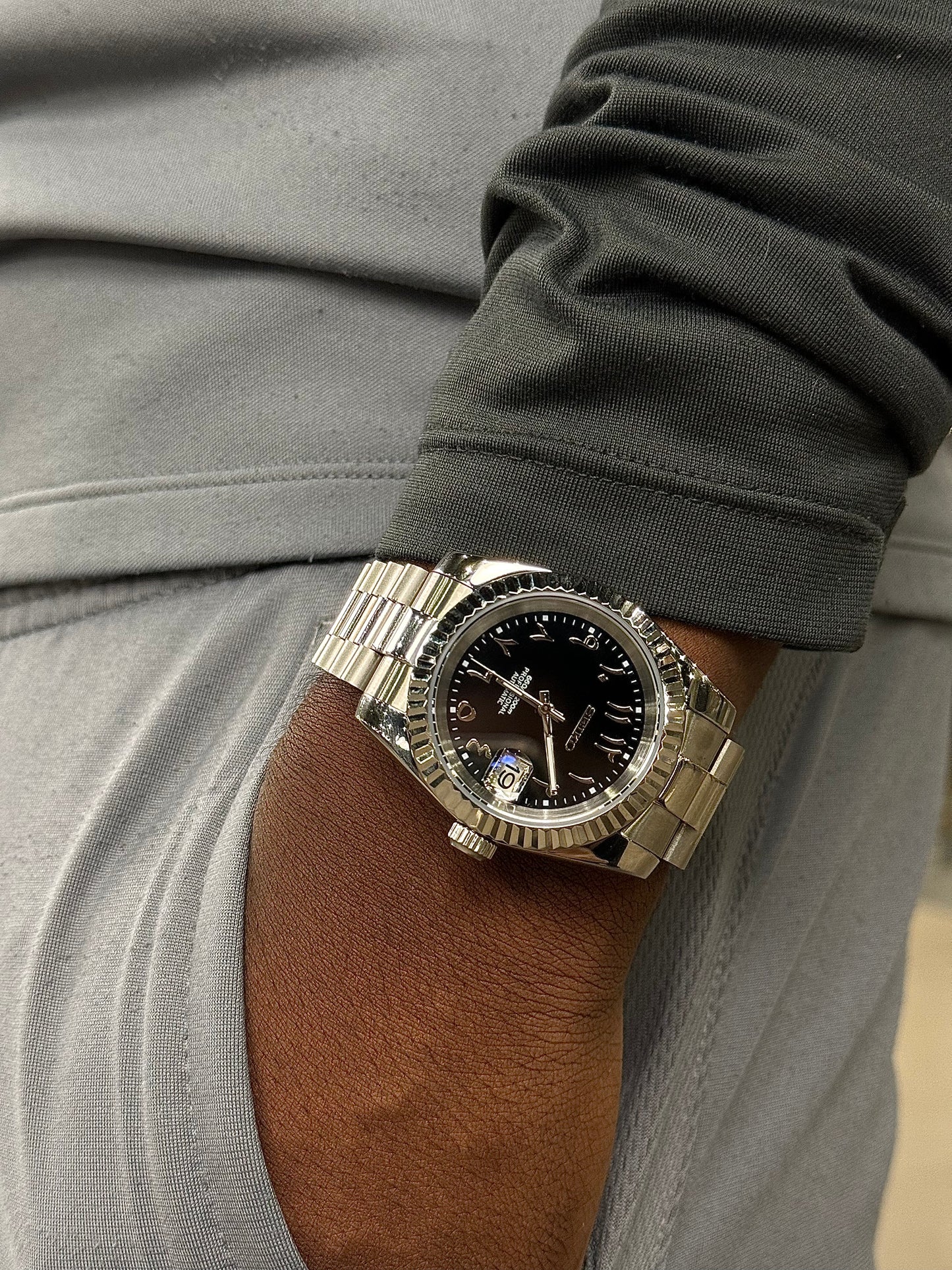 Obsidian Royale-Zifferblatt