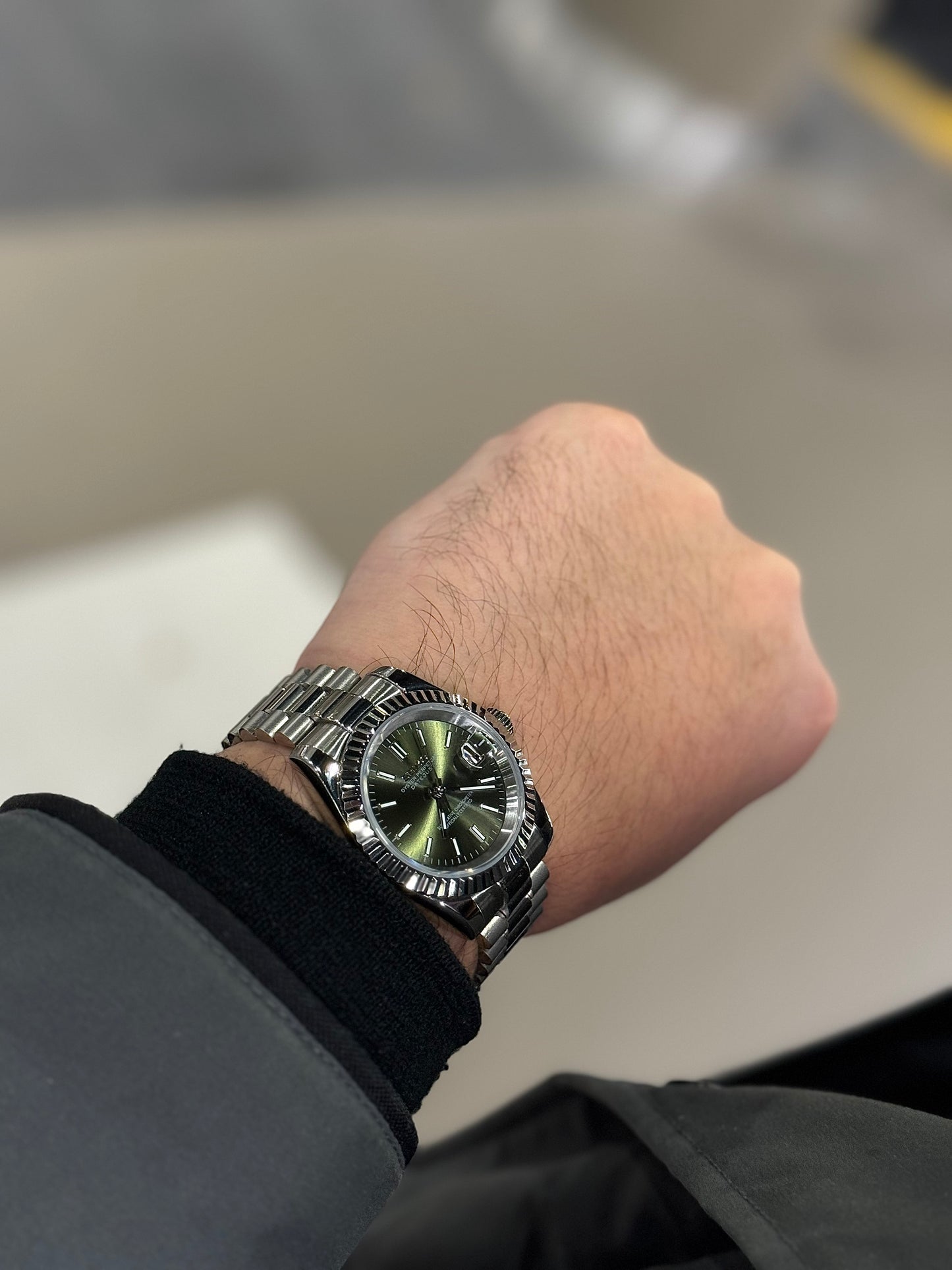 Olive Green Dial