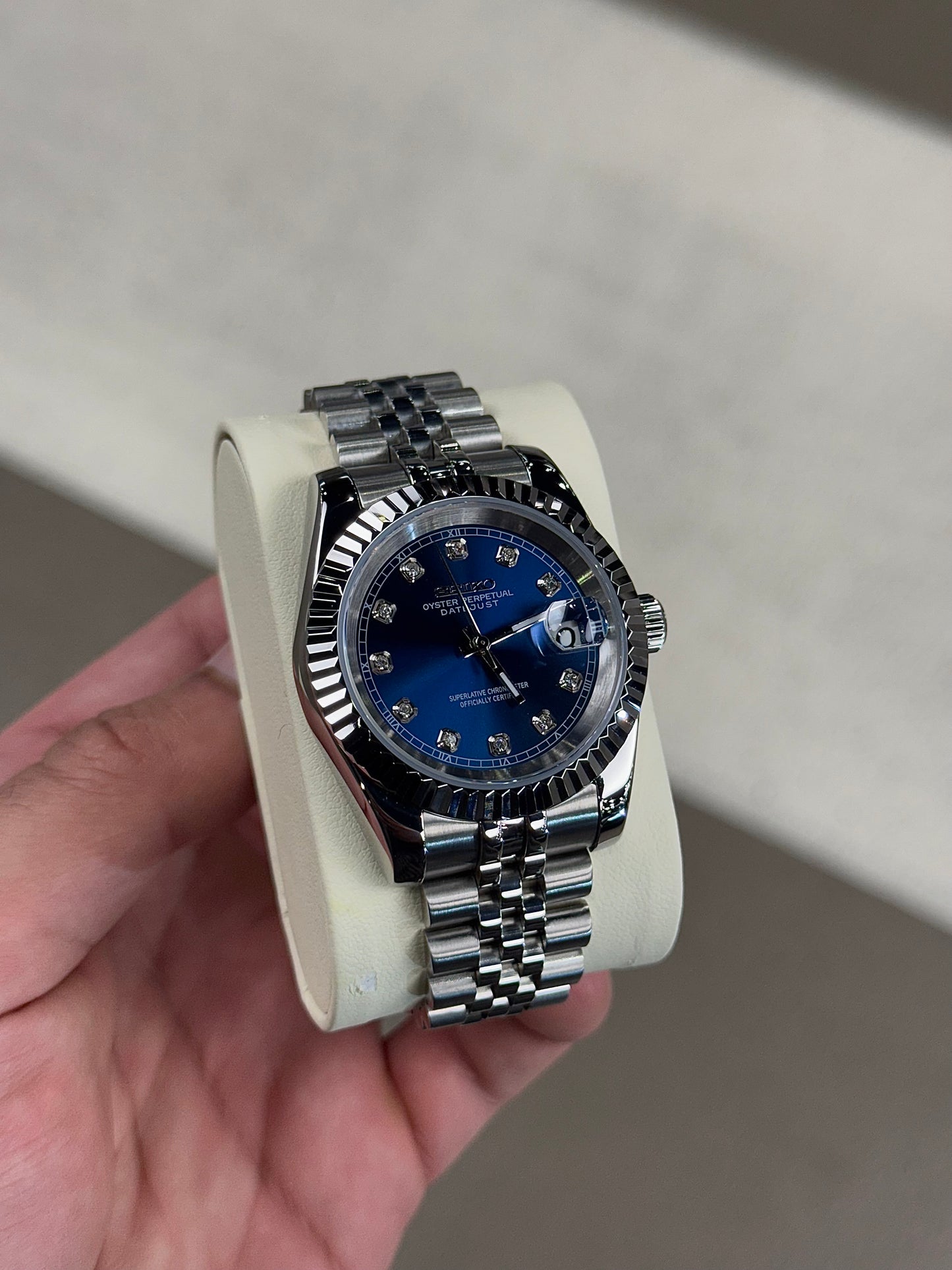 Blue Diamond Dial